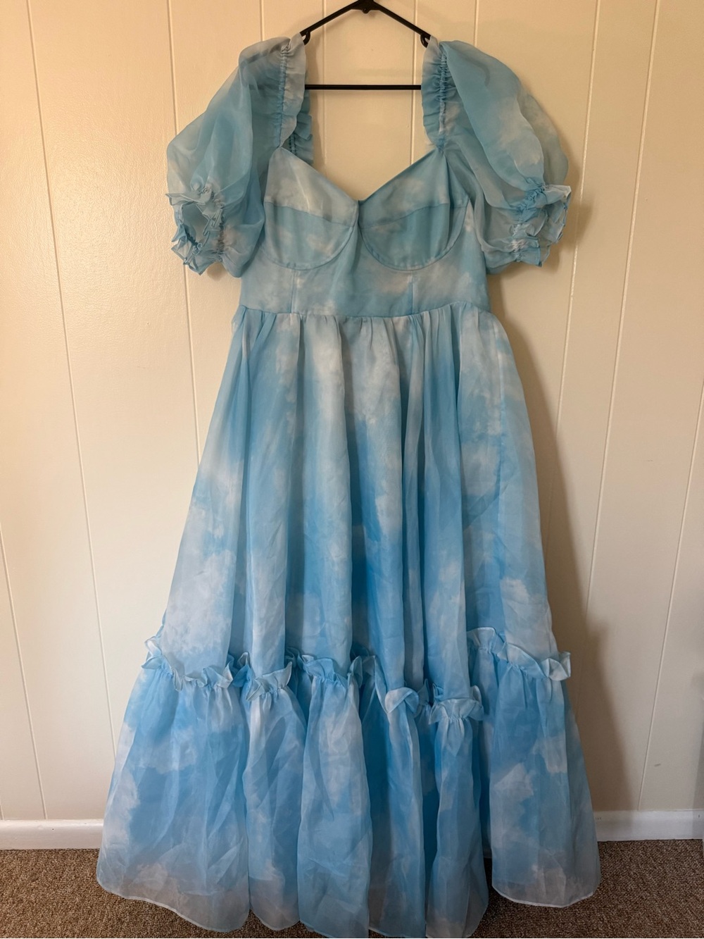 BNWT SELKIE Blue Cloud Ritz Gown - Picture 2 of 3